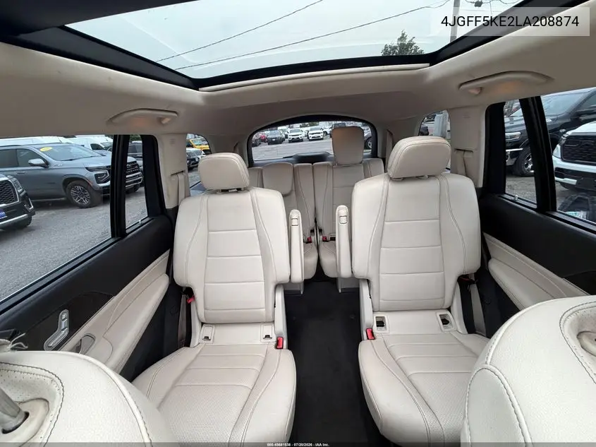 2020 Mercedes-Benz Gls 450 4Matic VIN: 4JGFF5KE2LA208874 Lot: 45681538