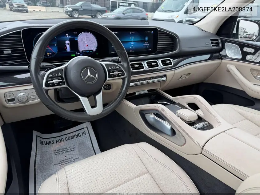 2020 Mercedes-Benz Gls 450 4Matic VIN: 4JGFF5KE2LA208874 Lot: 45681538