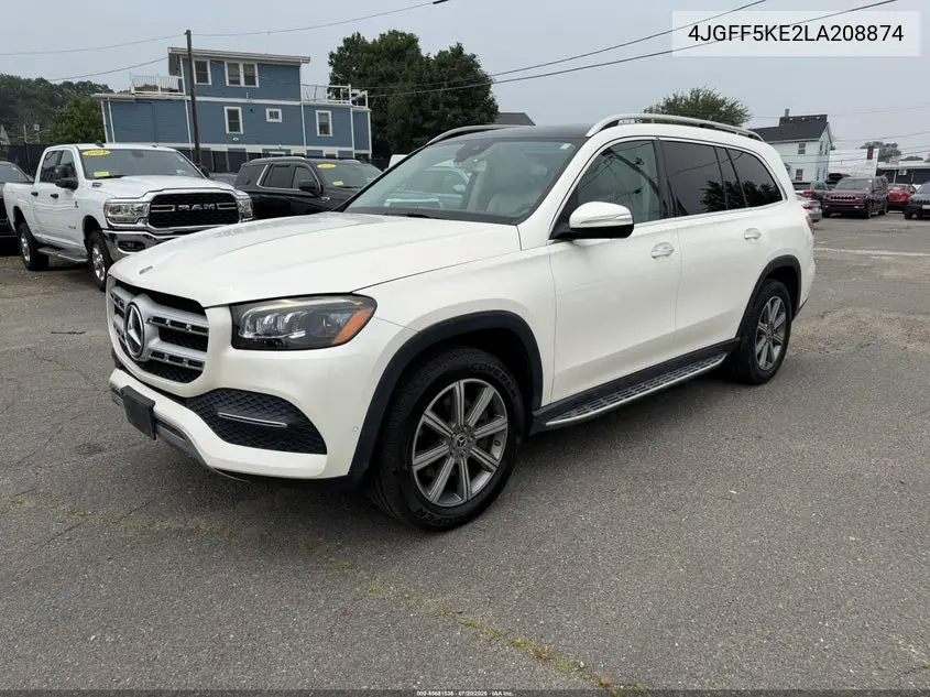 2020 Mercedes-Benz Gls 450 4Matic VIN: 4JGFF5KE2LA208874 Lot: 45681538