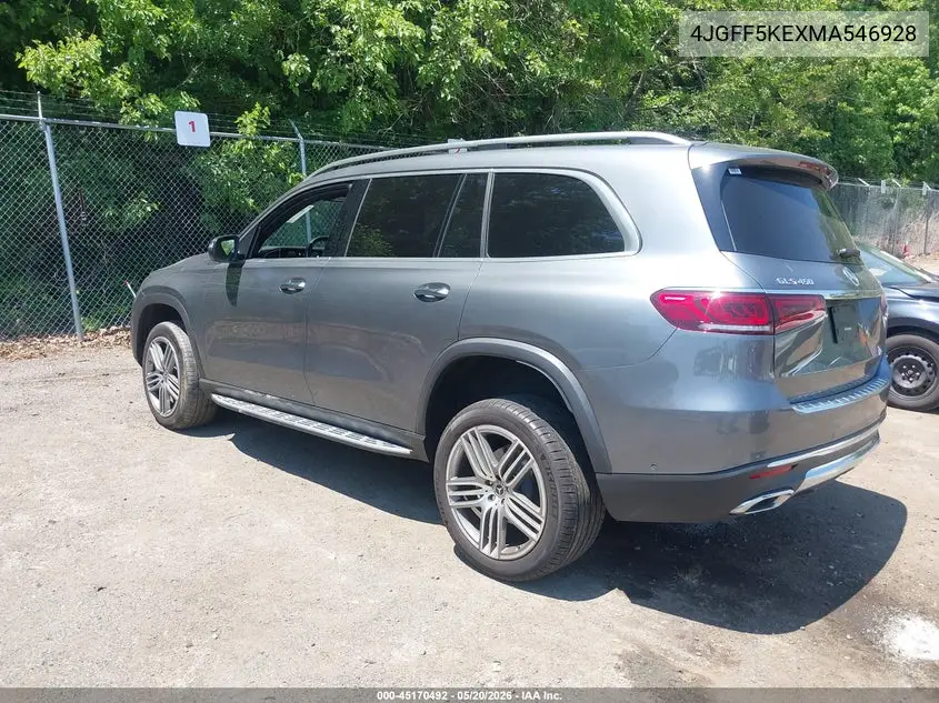 4JGFF5KEXMA546928 2021 Mercedes-Benz Gls 450 4Matic