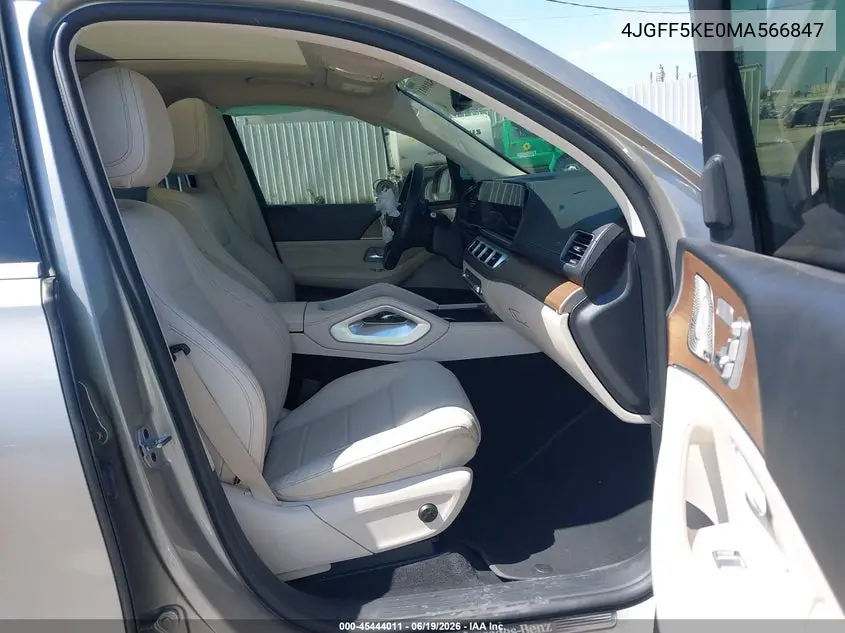 2021 Mercedes-Benz Gls 450 4Matic VIN: 4JGFF5KE0MA566847 Lot: 45444011
