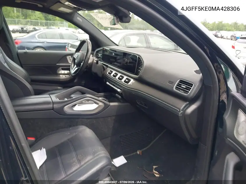 2021 Mercedes-Benz Gls 450 4Matic VIN: 4JGFF5KE0MA428306 Lot: 45543627