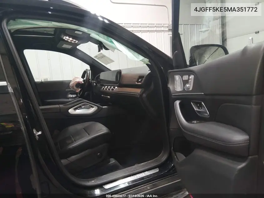 2021 Mercedes-Benz Gls 450 4Matic VIN: 4JGFF5KE5MA351772 Lot: 45603277