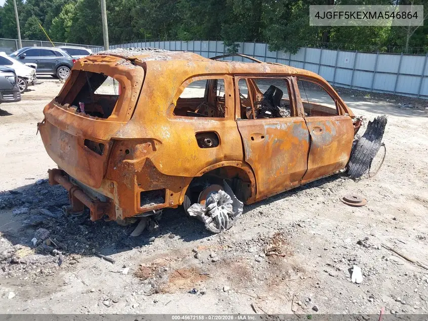 2021 Mercedes-Benz Gls 450 4Matic VIN: 4JGFF5KEXMA546864 Lot: 45672158