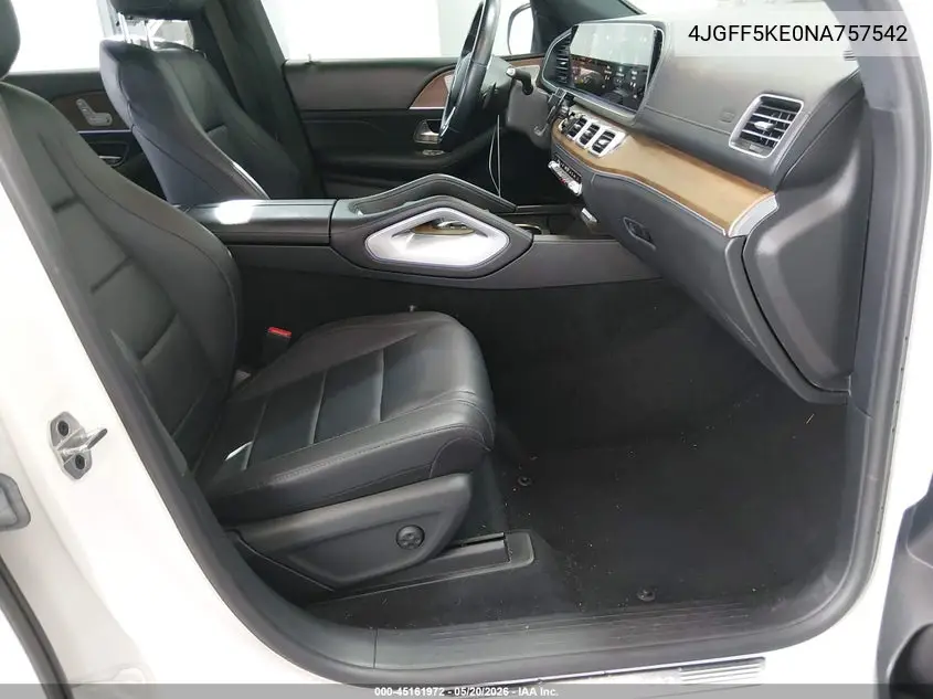 2022 Mercedes-Benz Gls 450 4Matic VIN: 4JGFF5KE0NA757542 Lot: 45161972