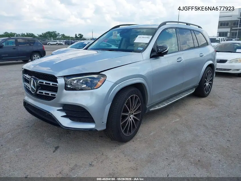 2022 Mercedes-Benz Gls 450 4Matic VIN: 4JGFF5KE6NA677923 Lot: 45204186