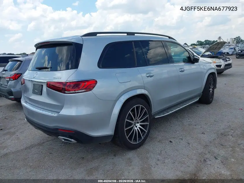 2022 Mercedes-Benz Gls 450 4Matic VIN: 4JGFF5KE6NA677923 Lot: 45204186