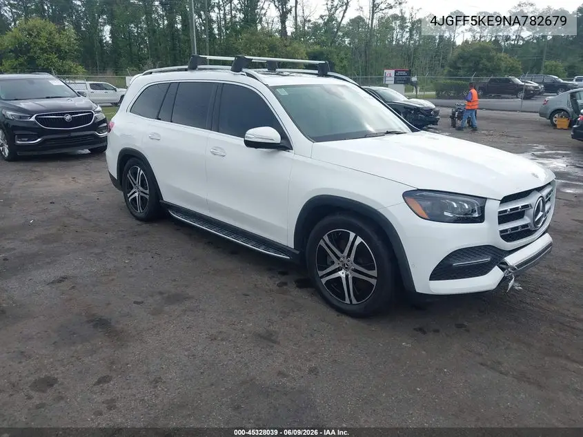 2022 Mercedes-Benz Gls 450 4Matic VIN: 4JGFF5KE9NA782679 Lot: 45328039