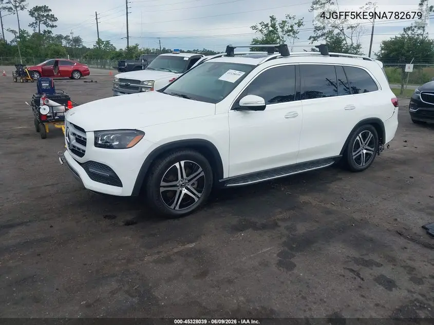 2022 Mercedes-Benz Gls 450 4Matic VIN: 4JGFF5KE9NA782679 Lot: 45328039