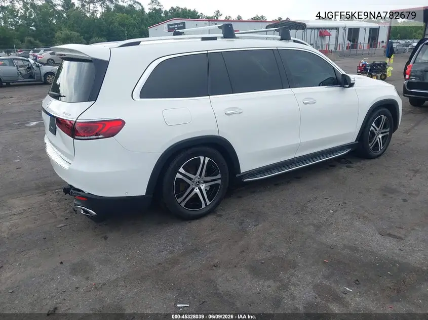 2022 Mercedes-Benz Gls 450 4Matic VIN: 4JGFF5KE9NA782679 Lot: 45328039