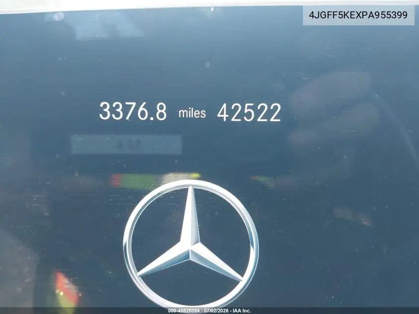2023 Mercedes-Benz Gls 450 4Matic VIN: 4JGFF5KEXPA955399 Lot: 45520394