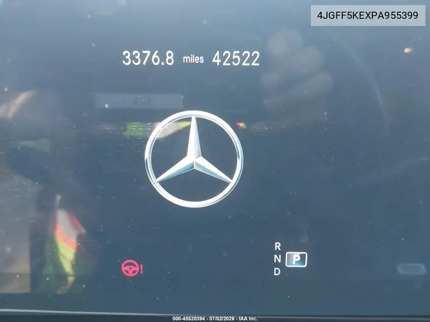 2023 Mercedes-Benz Gls 450 4Matic VIN: 4JGFF5KEXPA955399 Lot: 45520394