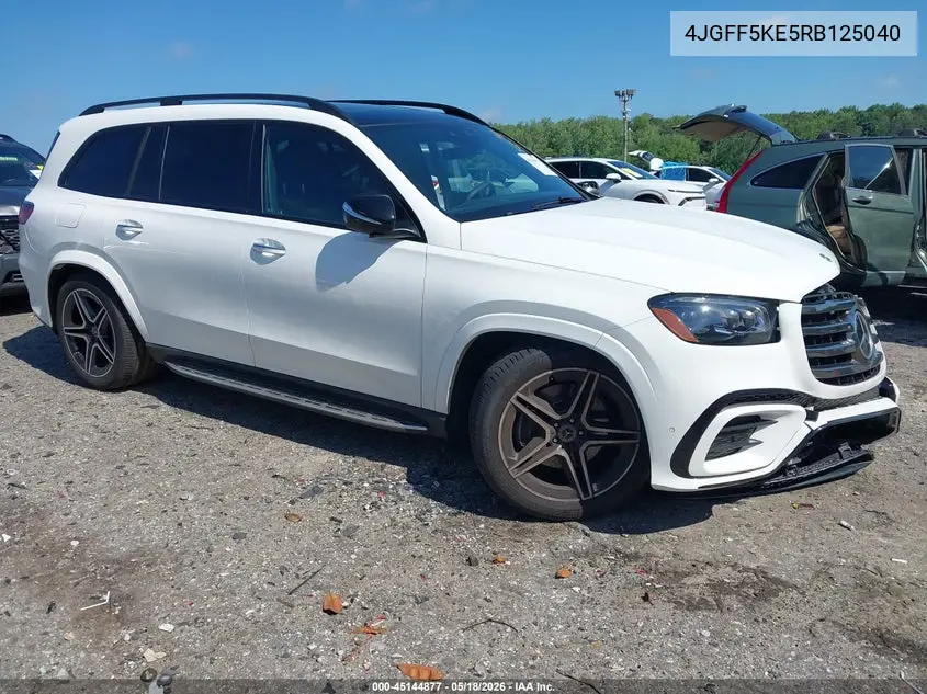 2024 Mercedes-Benz Gls 450 4Matic VIN: 4JGFF5KE5RB125040 Lot: 45144877