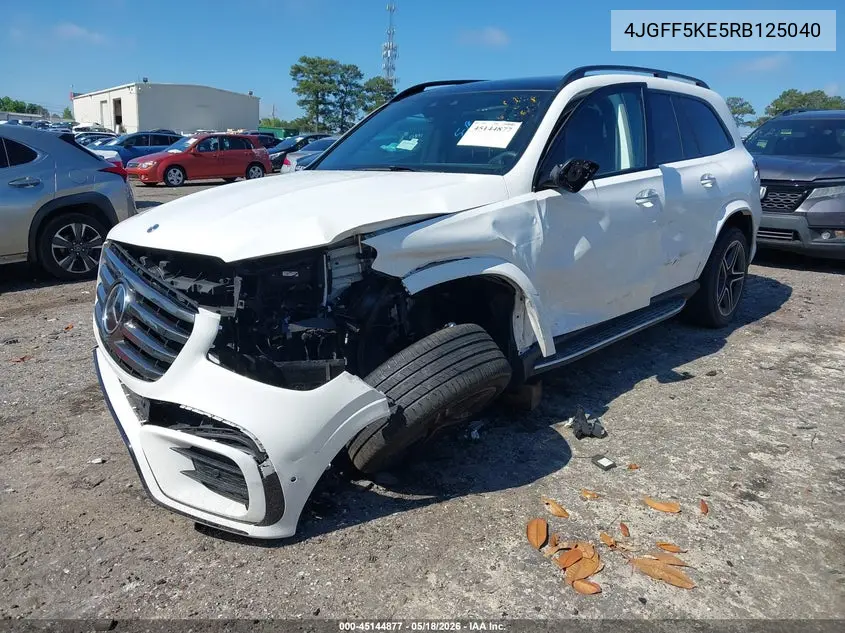 2024 Mercedes-Benz Gls 450 4Matic VIN: 4JGFF5KE5RB125040 Lot: 45144877