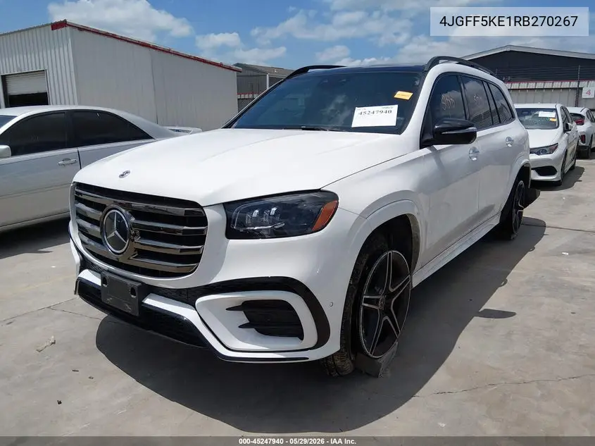 2024 Mercedes-Benz Gls 450 4Matic VIN: 4JGFF5KE1RB270267 Lot: 45247940