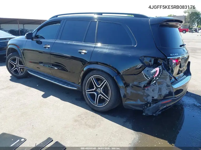 2024 Mercedes-Benz Gls 450 4Matic VIN: 4JGFF5KE5RB083176 Lot: 45255149