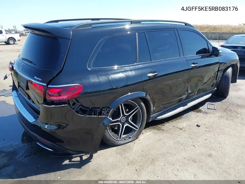 2024 Mercedes-Benz Gls 450 4Matic VIN: 4JGFF5KE5RB083176 Lot: 45255149