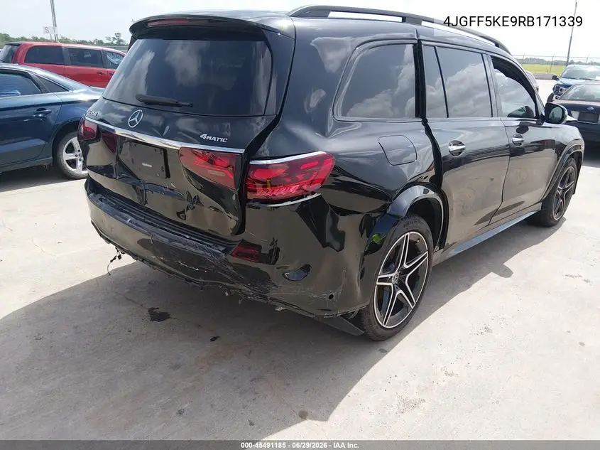 2024 Mercedes-Benz Gls 450 4Matic VIN: 4JGFF5KE9RB171339 Lot: 45491185