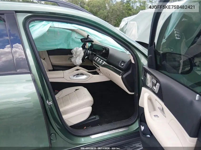 2025 Mercedes-Benz Gls 450 4Matic VIN: 4JGFF5KE7SB482421 Lot: 45333619