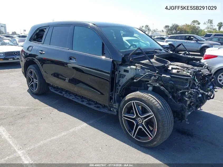 2025 Mercedes-Benz Gls 450 4Matic VIN: 4JGFF5KE5SB291029 Lot: 45627937