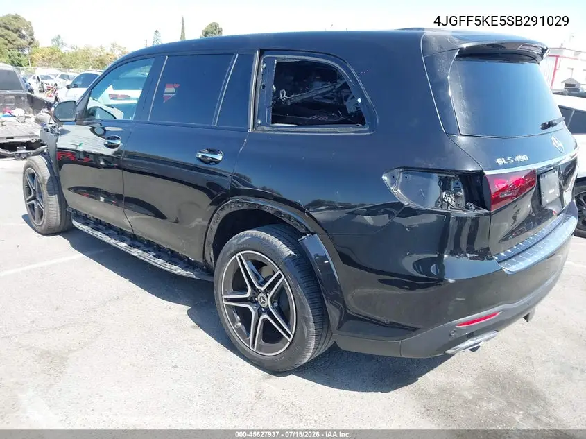 2025 Mercedes-Benz Gls 450 4Matic VIN: 4JGFF5KE5SB291029 Lot: 45627937