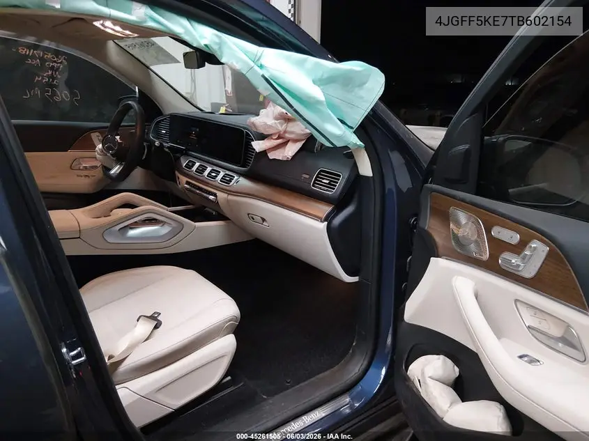 2026 Mercedes-Benz Gls 450 4Matic VIN: 4JGFF5KE7TB602154 Lot: 45261505