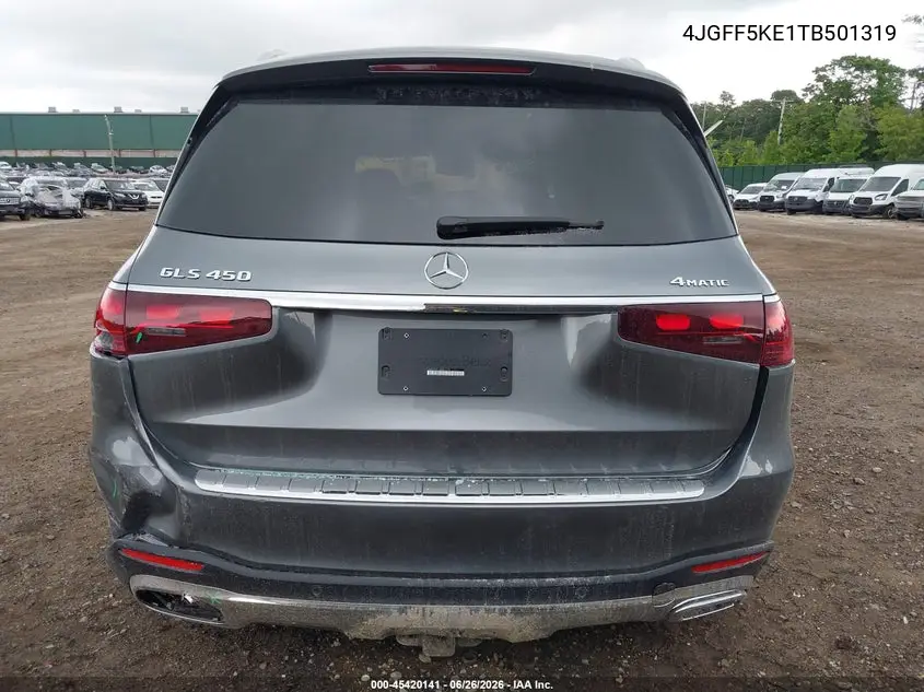 2026 Mercedes-Benz Gls 450 4Matic VIN: 4JGFF5KE1TB501319 Lot: 45420141