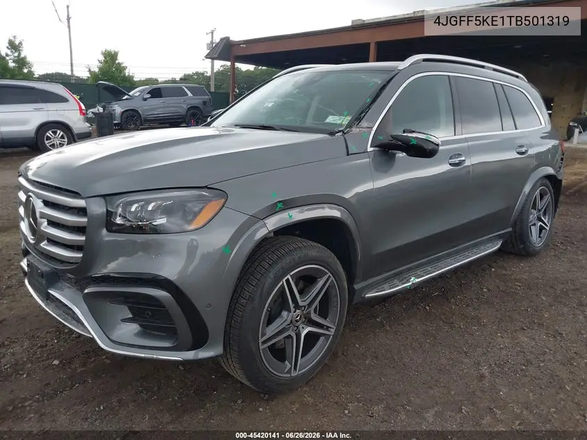 2026 Mercedes-Benz Gls 450 4Matic VIN: 4JGFF5KE1TB501319 Lot: 45420141