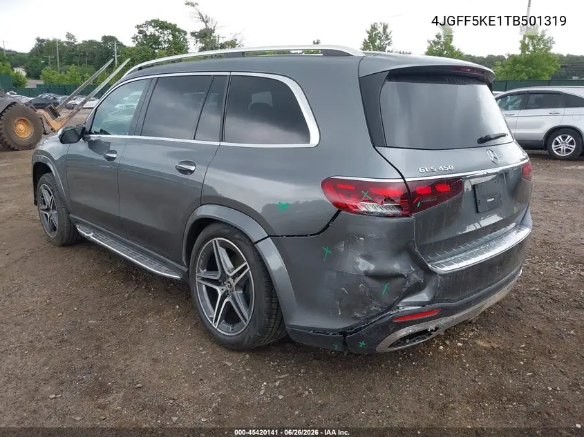 2026 Mercedes-Benz Gls 450 4Matic VIN: 4JGFF5KE1TB501319 Lot: 45420141