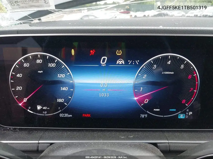 2026 Mercedes-Benz Gls 450 4Matic VIN: 4JGFF5KE1TB501319 Lot: 45420141