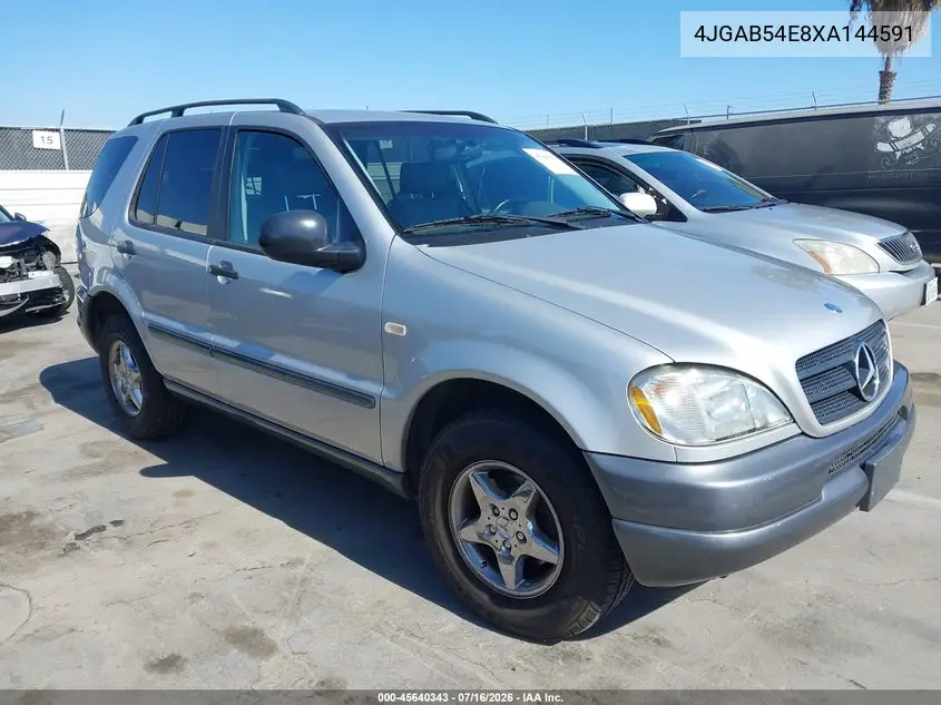 1999 Mercedes-Benz Ml 320 VIN: 4JGAB54E8XA144591 Lot: 45640343