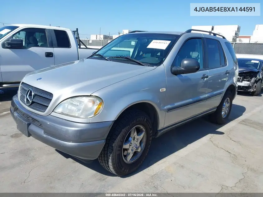 1999 Mercedes-Benz Ml 320 VIN: 4JGAB54E8XA144591 Lot: 45640343