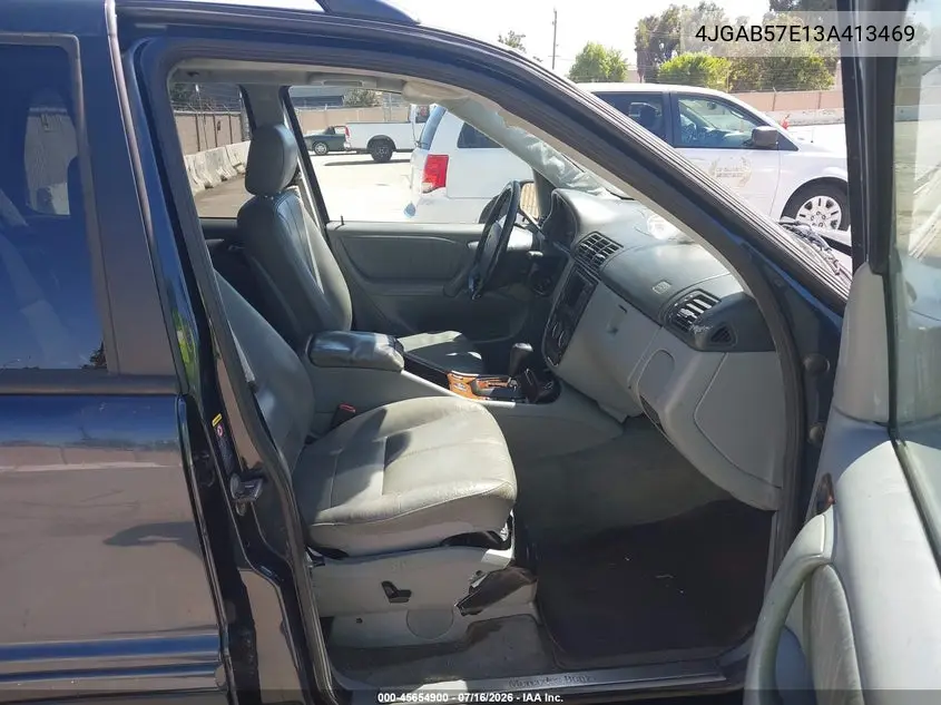 2003 Mercedes-Benz Ml 350 VIN: 4JGAB57E13A413469 Lot: 45654900