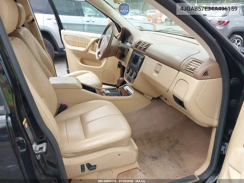 2004 Mercedes-Benz Ml 350 4Matic VIN: 4JGAB57E34A496159 Lot: 45653110