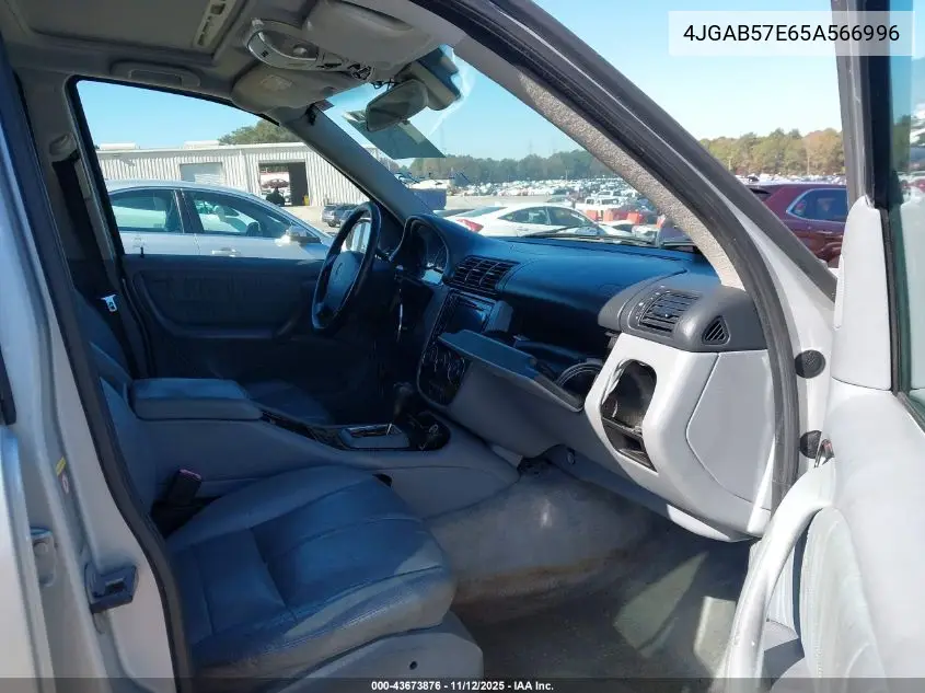 4JGAB57E65A566996 2005 Mercedes-Benz Ml 350 4Matic