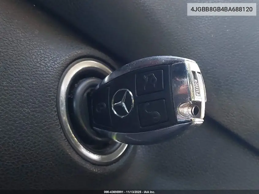 4JGBB8GB4BA688120 2011 Mercedes-Benz Ml 350 4Matic