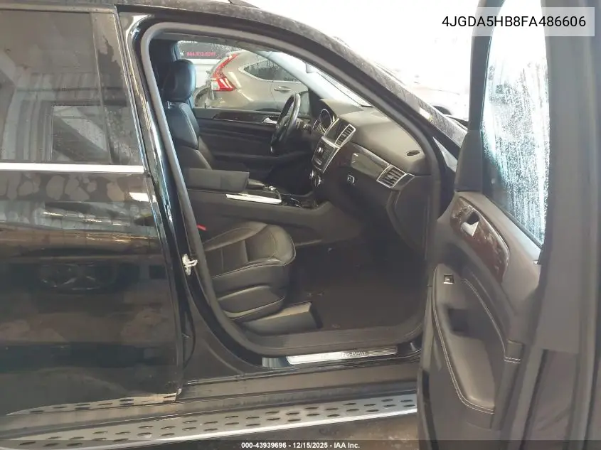 4JGDA5HB8FA486606 2015 Mercedes-Benz Ml 350 4Matic