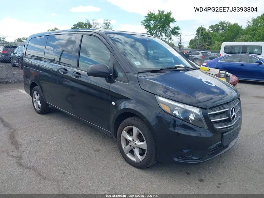 2018 Mercedes-Benz Metris VIN: WD4PG2EE7J3393804 Lot: 45129738