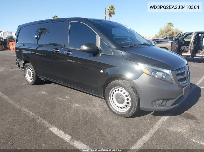 2018 Mercedes-Benz Metris VIN: WD3PG2EA2J3410364 Lot: 45164965