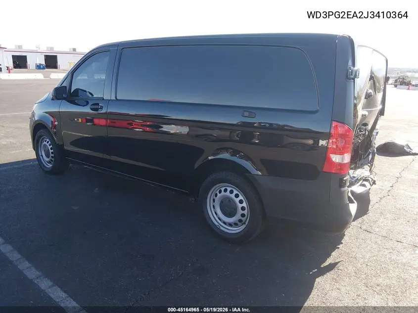 2018 Mercedes-Benz Metris VIN: WD3PG2EA2J3410364 Lot: 45164965