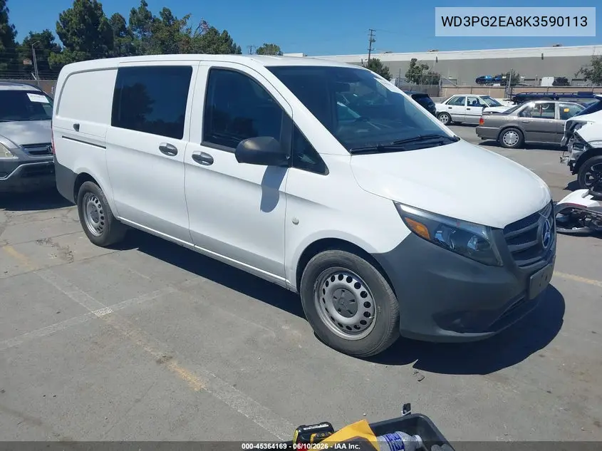 WD3PG2EA8K3590113 2019 Mercedes-Benz Metris