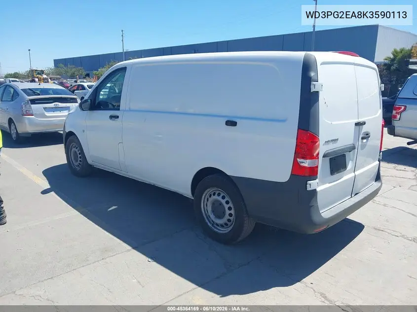 WD3PG2EA8K3590113 2019 Mercedes-Benz Metris