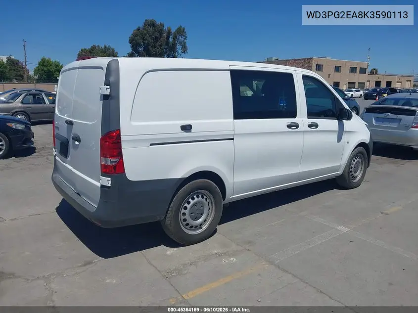 WD3PG2EA8K3590113 2019 Mercedes-Benz Metris