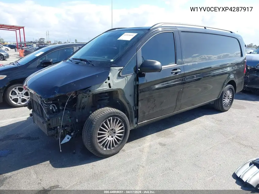 2023 Mercedes-Benz Metris VIN: W1YV0CEYXP4287917 Lot: 44959051