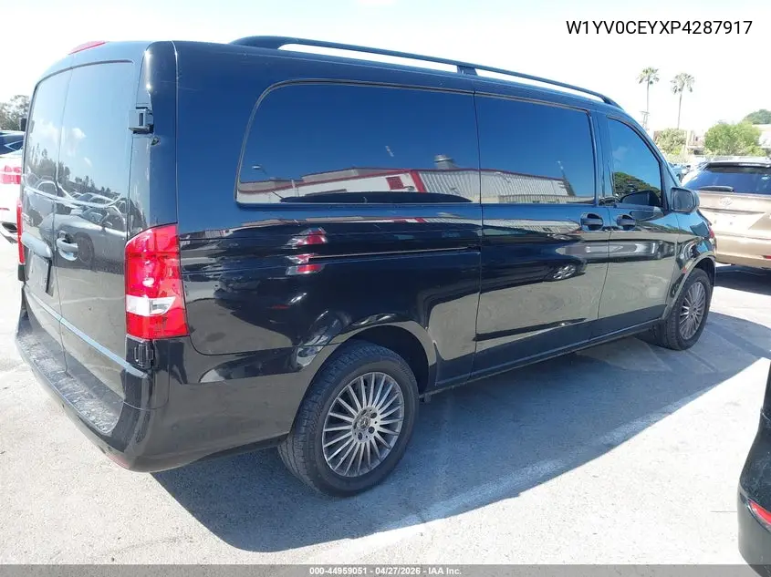 2023 Mercedes-Benz Metris VIN: W1YV0CEYXP4287917 Lot: 44959051