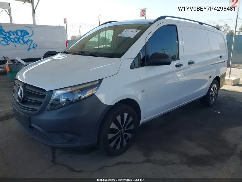 2023 Mercedes-Benz Metris VIN: W1YV0BEY7P4298481 Lot: 45259627