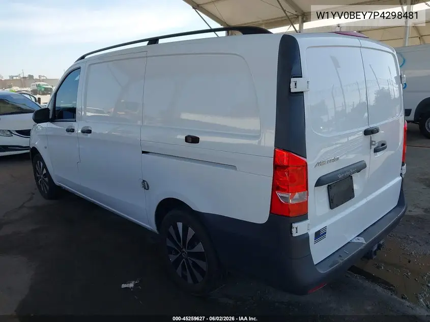 2023 Mercedes-Benz Metris VIN: W1YV0BEY7P4298481 Lot: 45259627