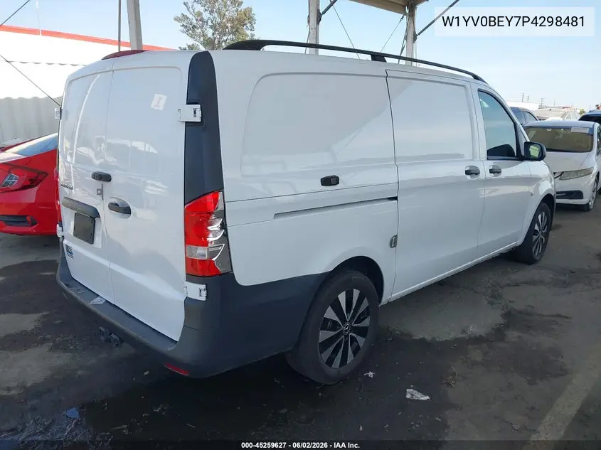 2023 Mercedes-Benz Metris VIN: W1YV0BEY7P4298481 Lot: 45259627