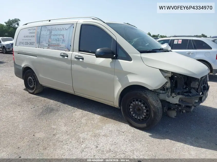 2023 Mercedes-Benz Metris VIN: W1WV0FEY6P4334970 Lot: 45498060
