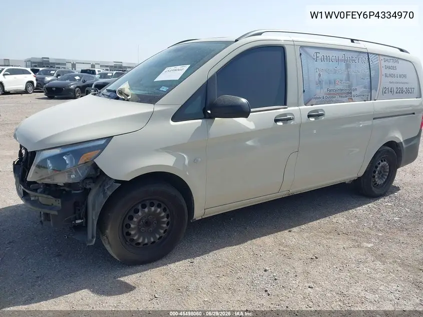 2023 Mercedes-Benz Metris VIN: W1WV0FEY6P4334970 Lot: 45498060
